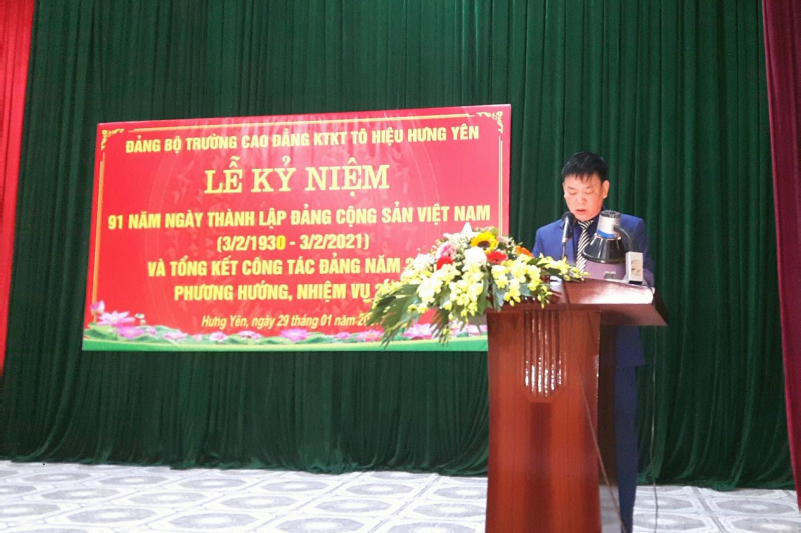 Lễ kỷ niệm 91 năm ngày thành lập Đảng Cộng Sản Việt Nam (3/2/1930 – 3/2/2021)